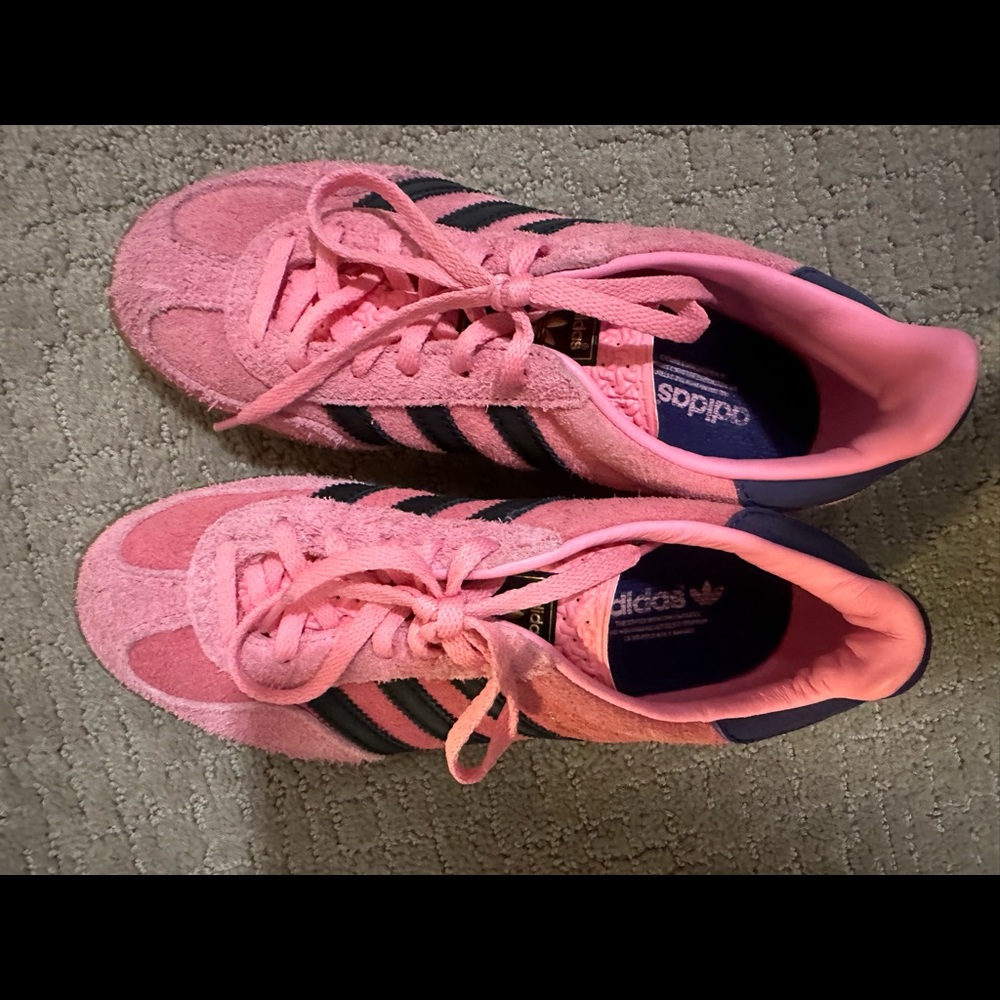 Pink Gazelle shoes